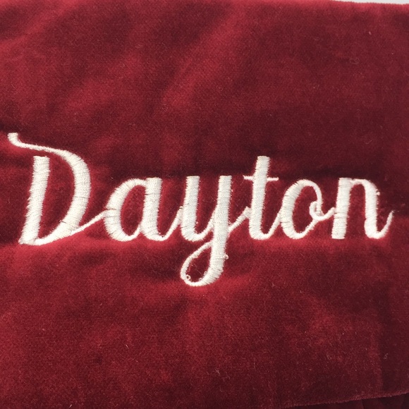 Pottery Barn Velvet Christmas Stocking “Dayton” - Picture 13 of 13